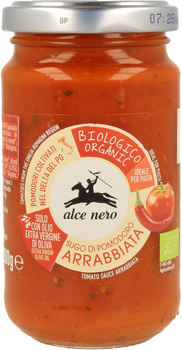 SOS POMIDOROWY Z CHILI ARRABBIATA BIO 350 g - ALCE NERO