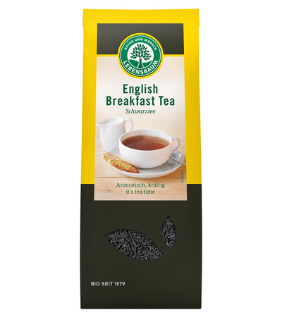 HERBATA ENGLISH BREAKFAST LIŚCIASTA BIO 100 g - LEBENSBAUM