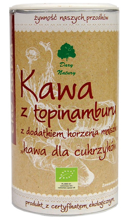 KAWA Z TOPINAMBURU Z KORZENIEM MNISZKA BIO 200 g - DARY NATURY