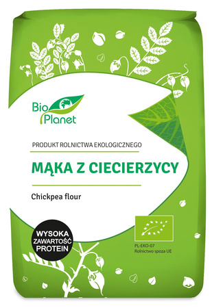 MĄKA Z CIECIERZYCY BIO 800 g - BIO PLANET