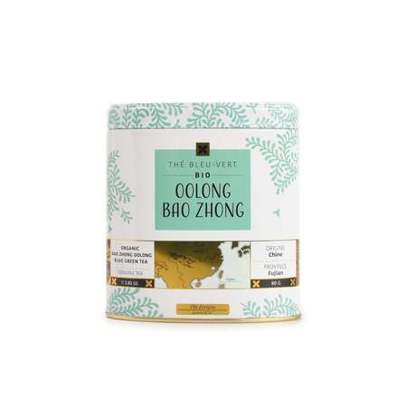 HERBATA NIEBIESKOZIELONA BAO ZHONG OOLONG BIO 80 g - TERRE D'OC