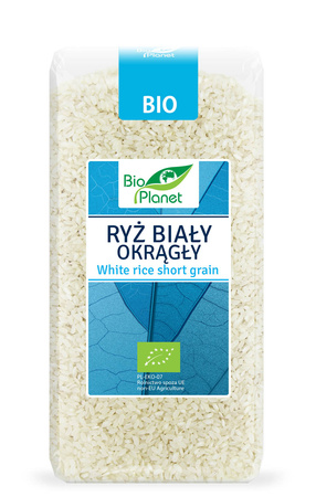 RYŻ BIAŁY OKRĄGŁY BIO 500 g - BIO PLANET