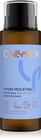 PŁYN MICELARNY DO TWARZY NAWILŻAJĄCY JAŚMIN I LEWAN ECO 300 ml - ONLY BIO (HYDRA MOCKTAIL)