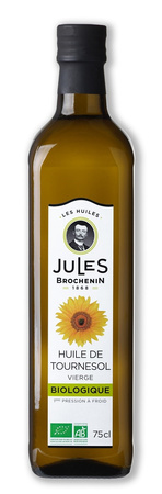 OLEJ SŁONECZNIKOWY VIRGIN BIO 750 ml - JULES BROCHENIN