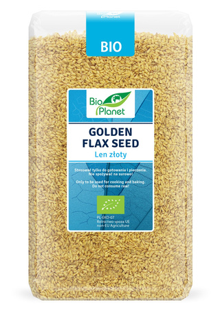 LEN ZŁOTY BIO 1 kg - BIO PLANET