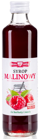 SYROP MALINOWY 250 ml - POLSKA RÓŻA