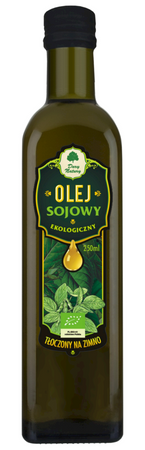 OLEJ SOJOWY TŁOCZONY NA ZIMNO BIO 250 ml - DARY NATURY