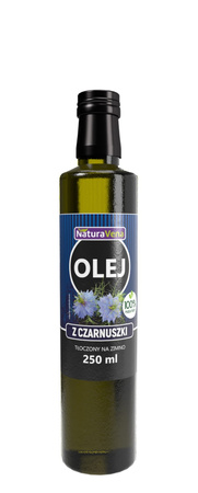 OLEJ Z CZARNUSZKI TŁOCZONY NA ZIMNO 250 ml - NATURAVENA