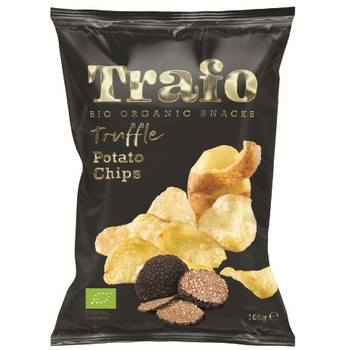 CHIPSY ZIEMNIACZANE O SMAKU CZARNEJ TRUFLI BIO 100 g - TRAFO