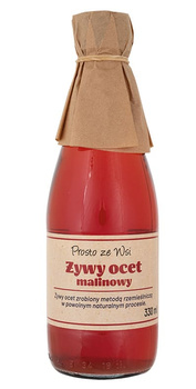 ŻYWY OCET MALINOWY 330 ml - PROSTO ZE WSI