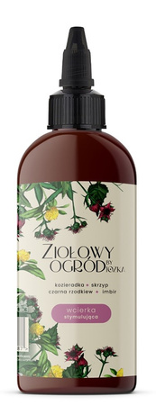 WCIERKA ZIOŁOWA STYMULUJĄCA WZROST WŁOSÓW 150 ml - JOZKA ZIOŁOWY OGRÓD (DARY NATURY)