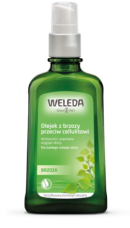 OLEJEK Z BRZOZY PRZECIW CELLULITOWI ECO 100 ml - WELEDA