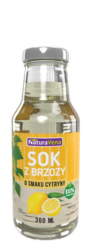 SOK Z BRZOZY Z CYTRYNĄ 330 ml - NATURAVENA