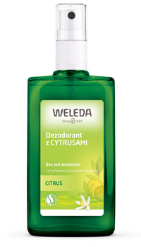 DEZODORANT W SPRAYU 24 h Z CYTRUSAMI ECO 100 ml - WELEDA