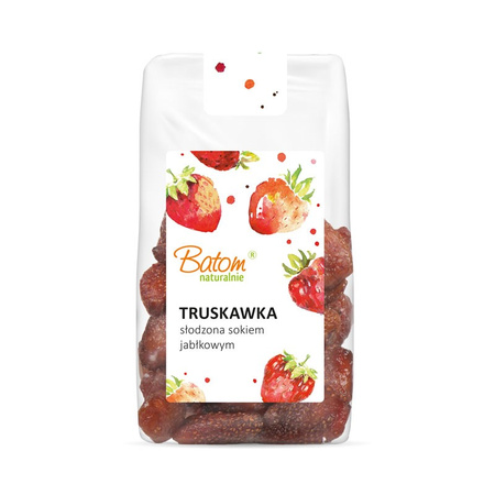 TRUSKAWKA SŁODZONA SOKIEM JABŁKOWYM 100 g - BATOM