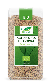 SOCZEWICA BRĄZOWA BIO 400 g - BIO PLANET