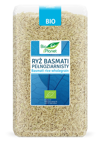 RYŻ BASMATI PEŁNOZIARNISTY BIO 1 kg - BIO PLANET