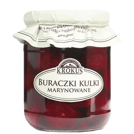 BURACZKI MARYNOWANE KULKI 470 g (300 g) - KROKUS