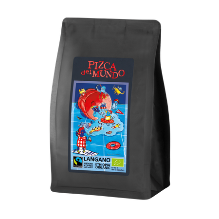 KAWA MIELONA ARABICA 100 % LANGANO FAIR TRADE BIO 250 g - PIZCA DEL MUNDO