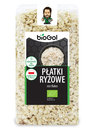 PŁATKI RYŻOWE BIO 300 g - BIOGOL