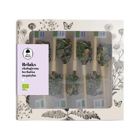 HERBATKA NA PATYKU RELAKS BIO (8 x 2,3 g) 18,4 g - DARY NATURY