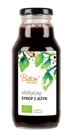 SYROP Z JEŻYN BIO 330 ml - BATOM