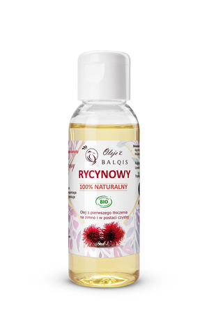 OLEJ KOSMETYCZNY RYCYNOWY TŁOCZONY NA ZIMNO ECO 50 ml - BALQIS