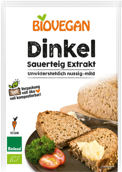 ZAKWAS CHLEBOWY ORKISZOWY W PROSZKU BIO 30 g - BIOVEGAN