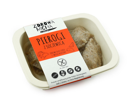 PIEROGI Z SOCZEWICĄ BEZGLUTENOWE 200 g - ZDROWA MICHA (NA ZAMÓWIENIE)